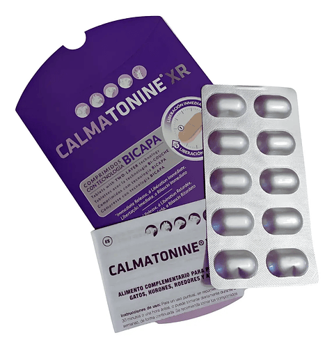 Calmatonine XR 10 Comprimidos para Perros y Gatos 