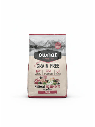 Ownat Pato Libre de Granos  3 kg