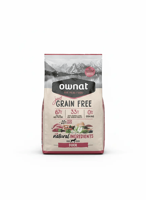 Ownat Pato Libre de Granos  3 kg