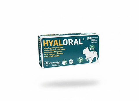 Hyaloral Razas Pequeñas y Medianas - 90 Comprimidos