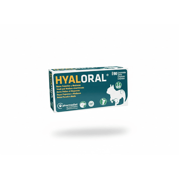 Hyaloral Razas Pequeñas y Medianas - 90 Comprimidos 1