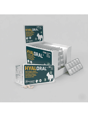 Hyaloral Razas Pequeñas y Medianas - 10 Comprimidos