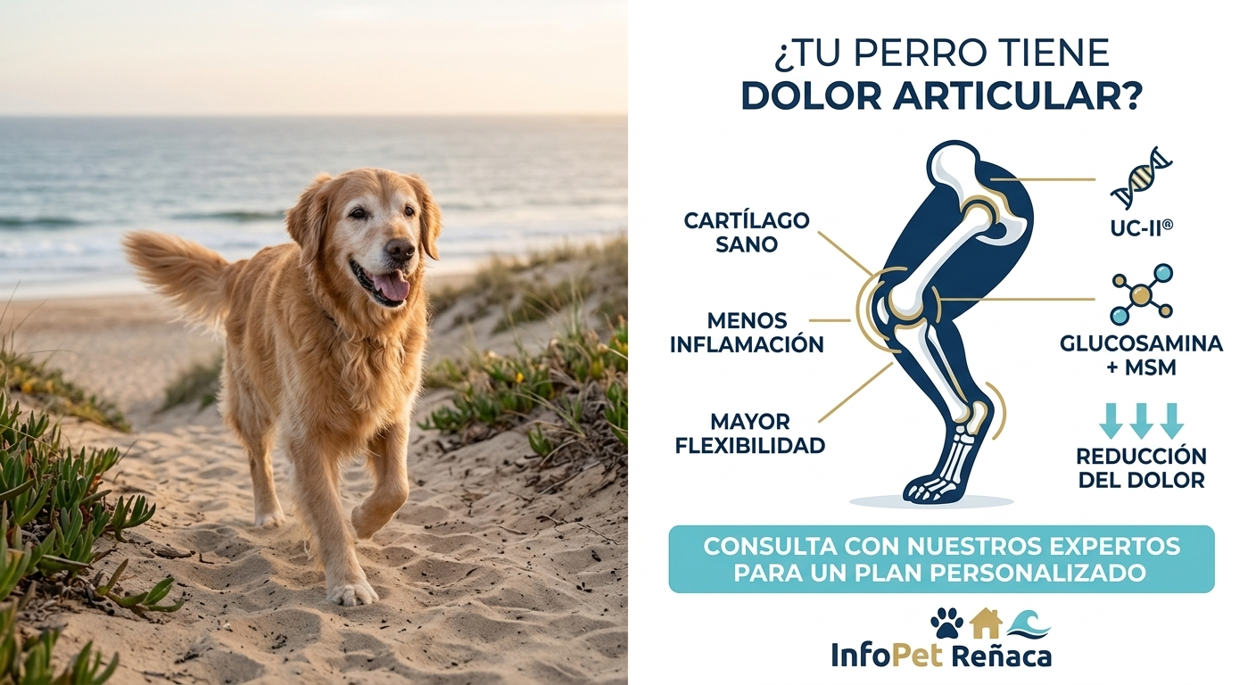 Artrosis en Perros: Mejores Suplementos con UC-II® en Chile