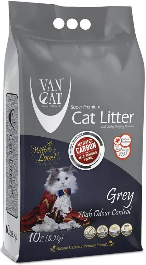 VANCAT Arena Sanitaria Carbón Activo 10 Litros