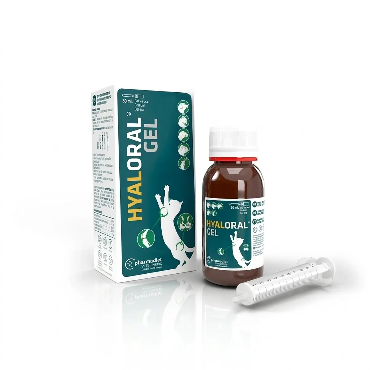 Hyaloral Gel Oral Cachorros y Gatos (50 ml) 1