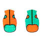 Chaqueta Lumi Verde/naranja M45 - Miniatura 3