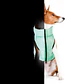 Chaqueta Lumi Verde/celeste Xs22 - Miniatura 2