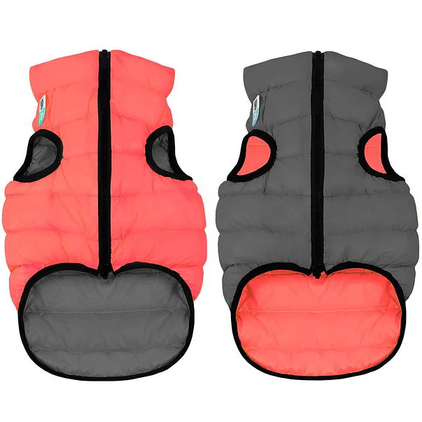 Chaqueta Lumi Coral/gris S35 1