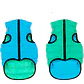 Chaqueta Lumi Verde/celeste S30 - Miniatura 1