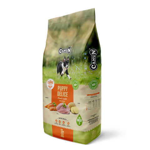 Canun Fresh Puppy Delice Grain Free 3 kg  | Alimento Premium Cachorros