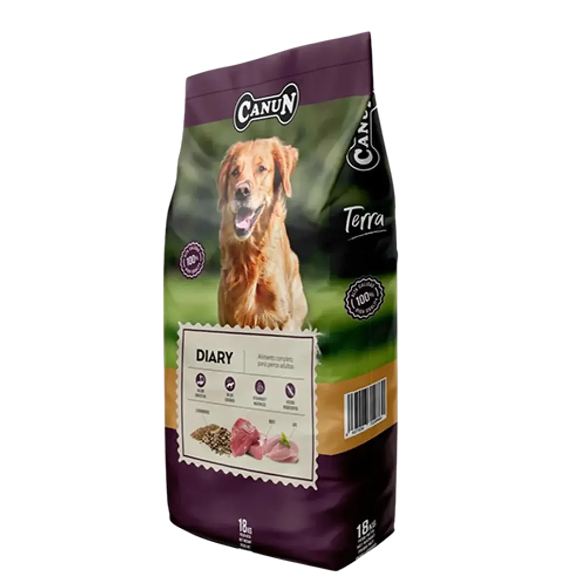 Canun Terra Diary 4 kg  | Alimento Completo 1