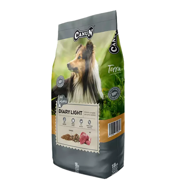 Canun Terra Diary Light 4 kg | Alimento Español Para Perros  1