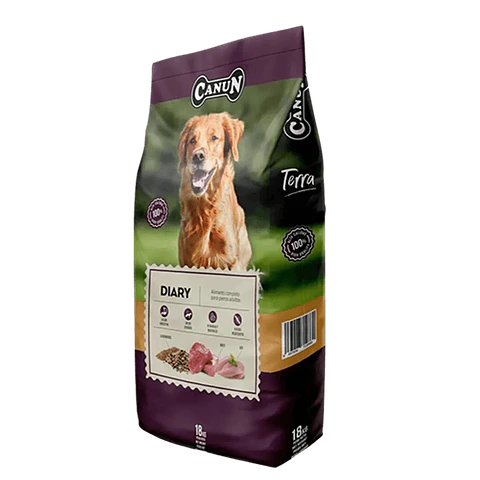 Canun Terra Diary 18 kg | Alimento Premium Español 