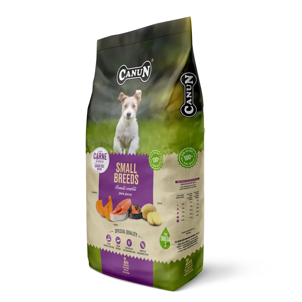 Canun Fresh Dog Small Breed 2 Kg 1