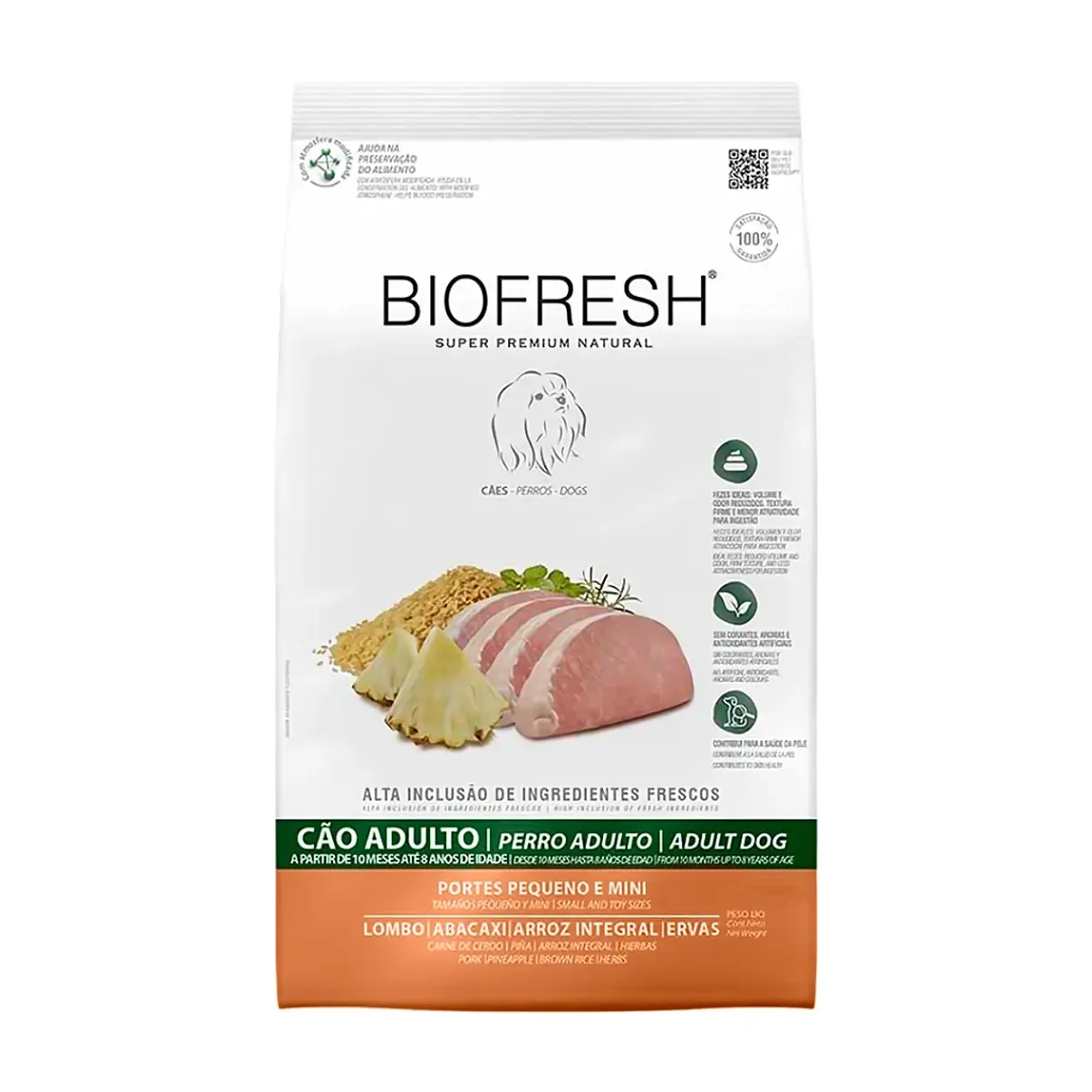 Biofresh Alimento Seco Perros Adultos Razas Pequeñas y Mini 3 kg 1