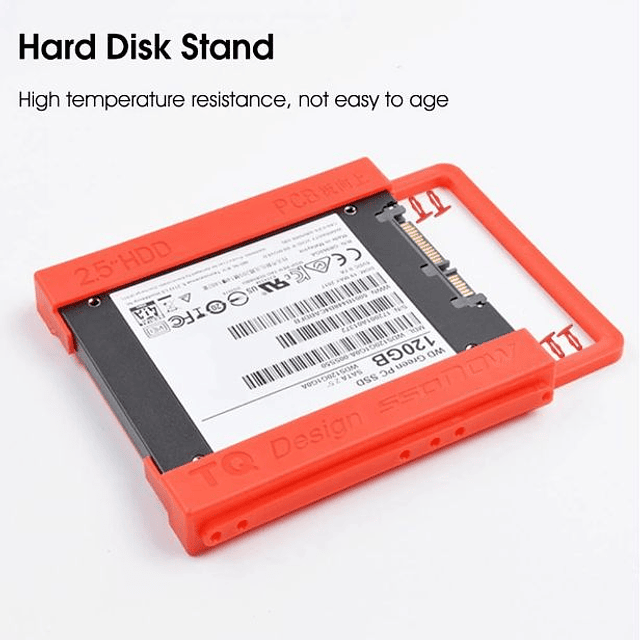 Suporte SSD/HDD discos 2.5 para caixas de 3.5 e outras.