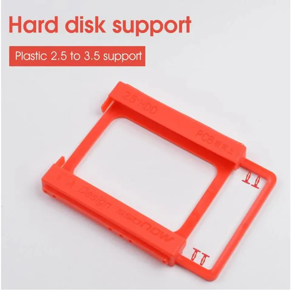 Suporte SSD/HDD discos 2.5 para caixas de 3.5