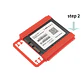 Suporte SSD/HDD discos 2.5 para caixas de 3.5