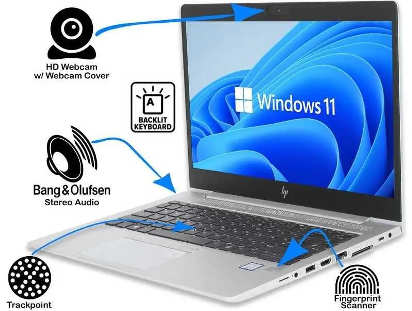 Portátil HP 840 G5 até 32GB W11 - Escolha PLATINA > DIAMANTE 2