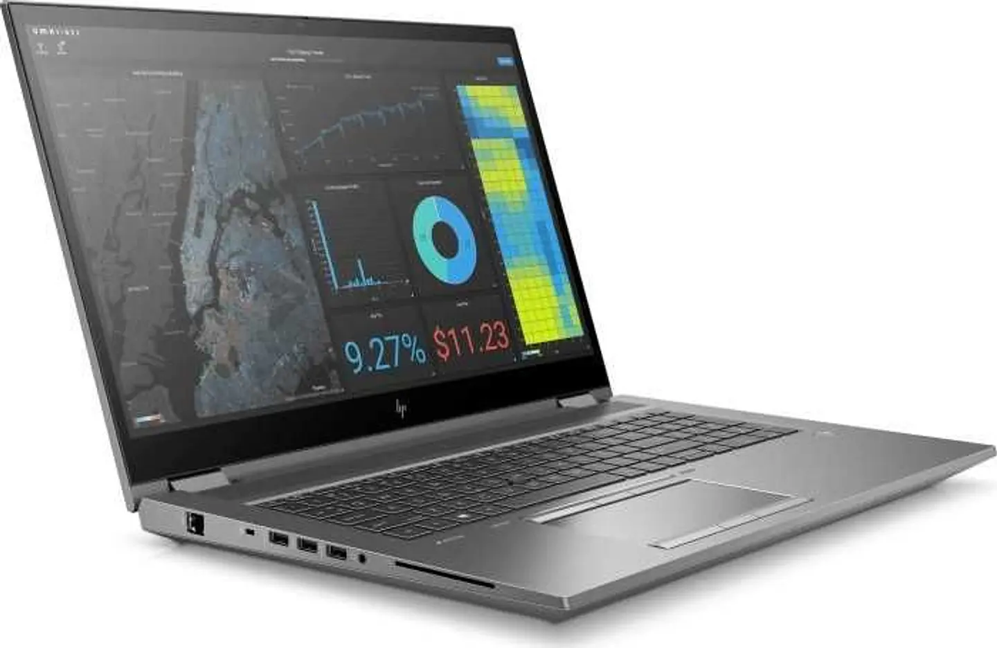 Portátil HP Zbook Fury 15 G7, i7-10850H 48GB e 1TB - Trabalho e Gaming. 3