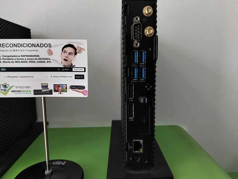 Mini PC Dell 5070 8GB Ram - W11 - Placa Wireless e Antenas 3