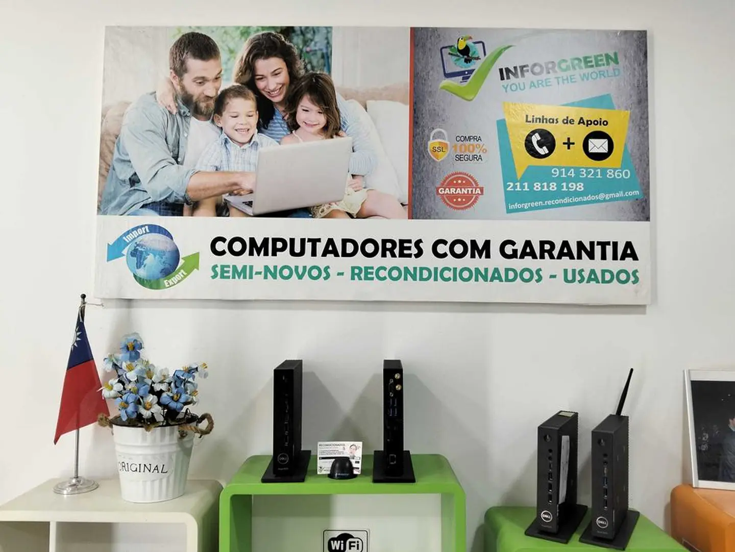 Mini PC Dell 5070 16GB Ram W11 - Placa Wireless e Antenas 5