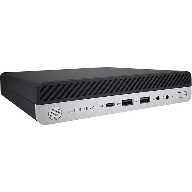Mini PC HP Elitedesk 800 G5 i5-9500T até 64GB e 2x Discos Internos - DES€ONTO 60