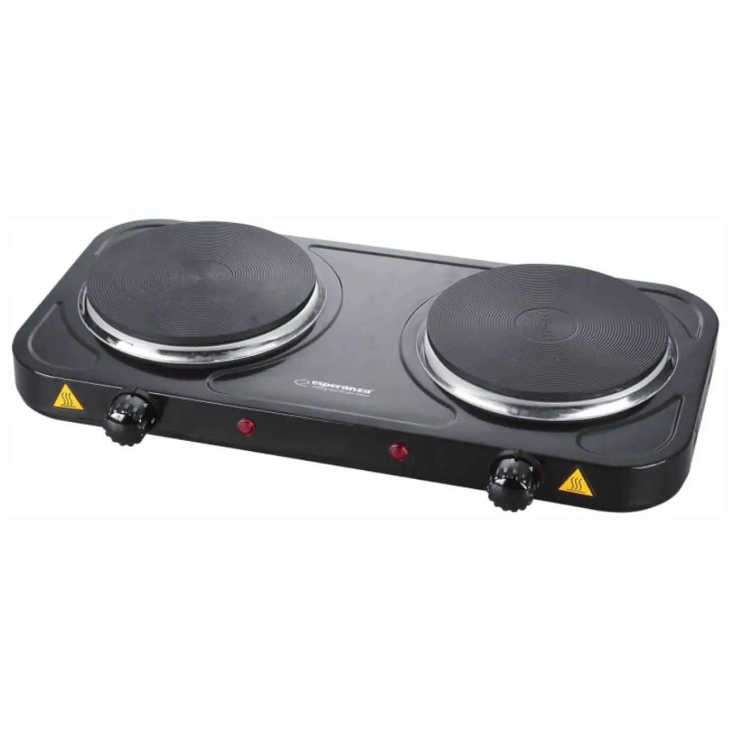 Fogão Elétrico 2 Placas Preto 2000W 1