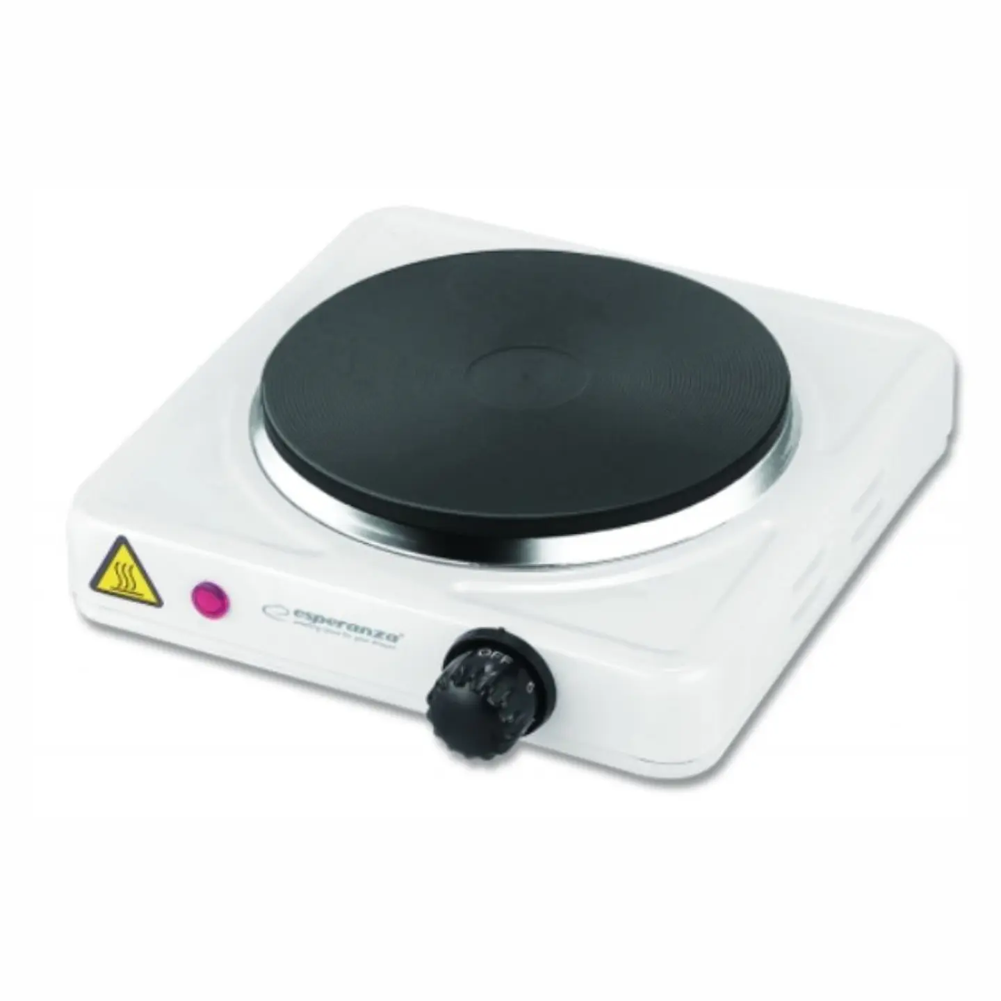 Fogão Elétrico 1 Placa Branco 1000W 1