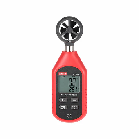 Anemómetro Digital C/ Temperatura 30m/s UNI-T