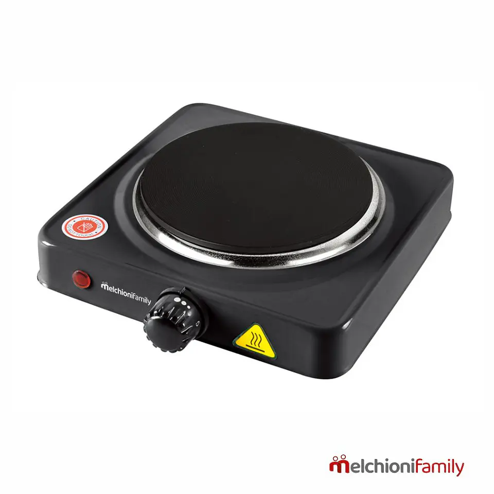 Fogão Elétrico 1 Placa Preto 1000W MFAMILY 1