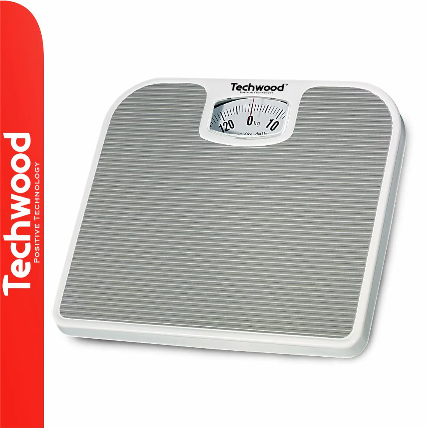 Balança Corporal 130kg Analógica TECHWOOD 1
