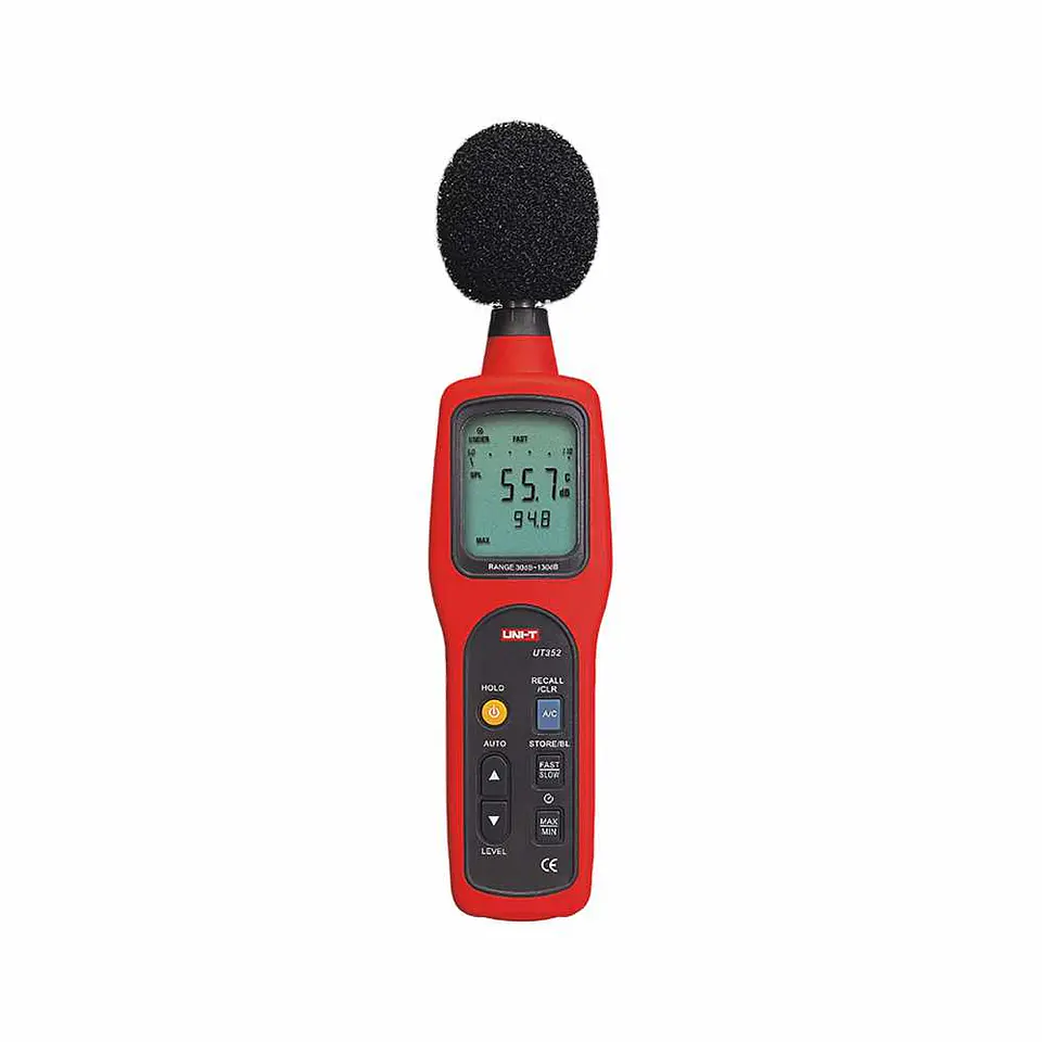 Sonómetro Digital com gravação de dados UNI-T 1