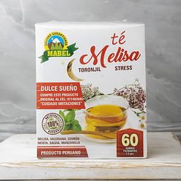 Té de Melisa y toronjil antiestrés 