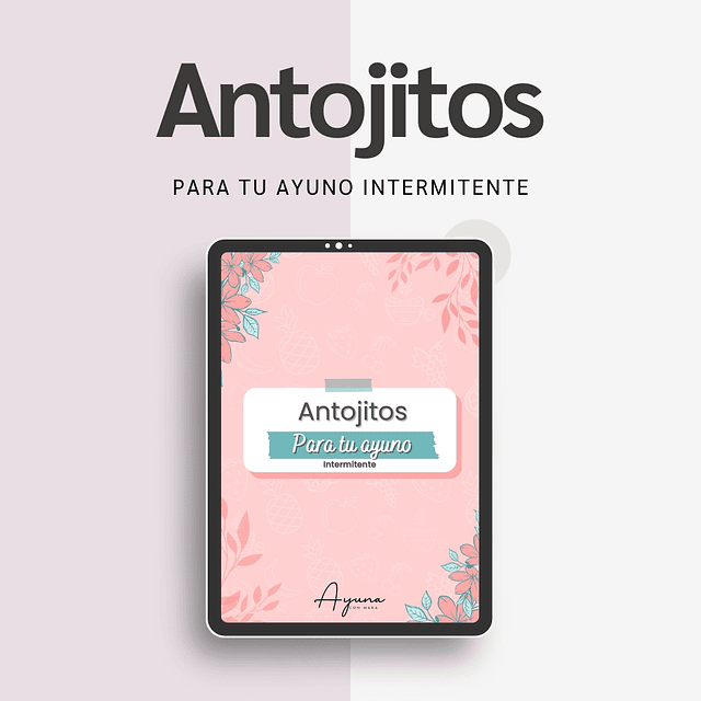 Ebook Libro Antojitos Snacks Dulces y Salados