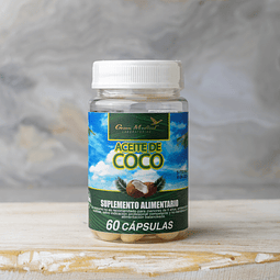 Cápsulas de aceite de coco GM