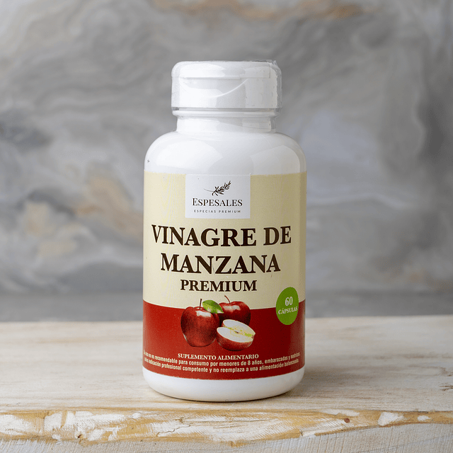 Cápsulas de vinagre de manzana premium espesales