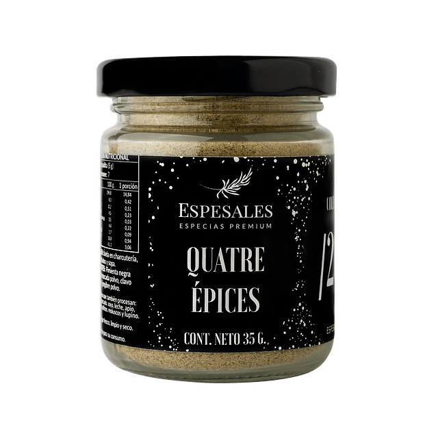 Quatre Épices - Cuatro especias Francesas