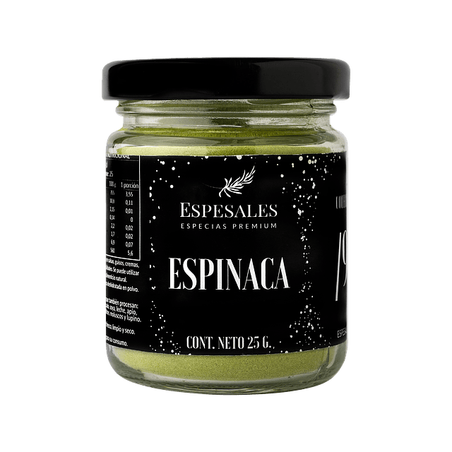 Espinaca en Polvo