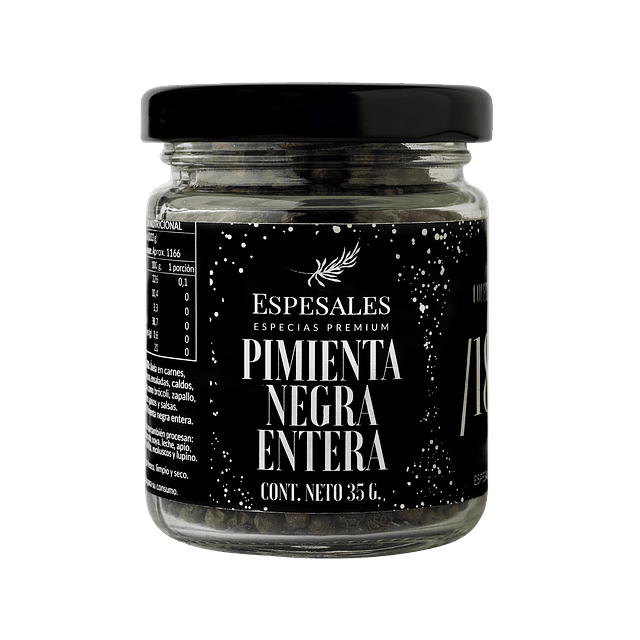Pimienta Negra Entera