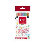 Marcadores Brush Pen Pastel 10 Colores