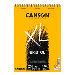 Canson XL - Croquera Bristol A4 21 x 29,7 cm 50 Hojas