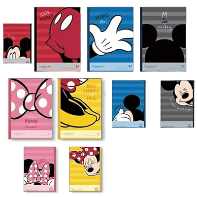 Pack 5 cuadernos Disney Mickey Mouse Colores