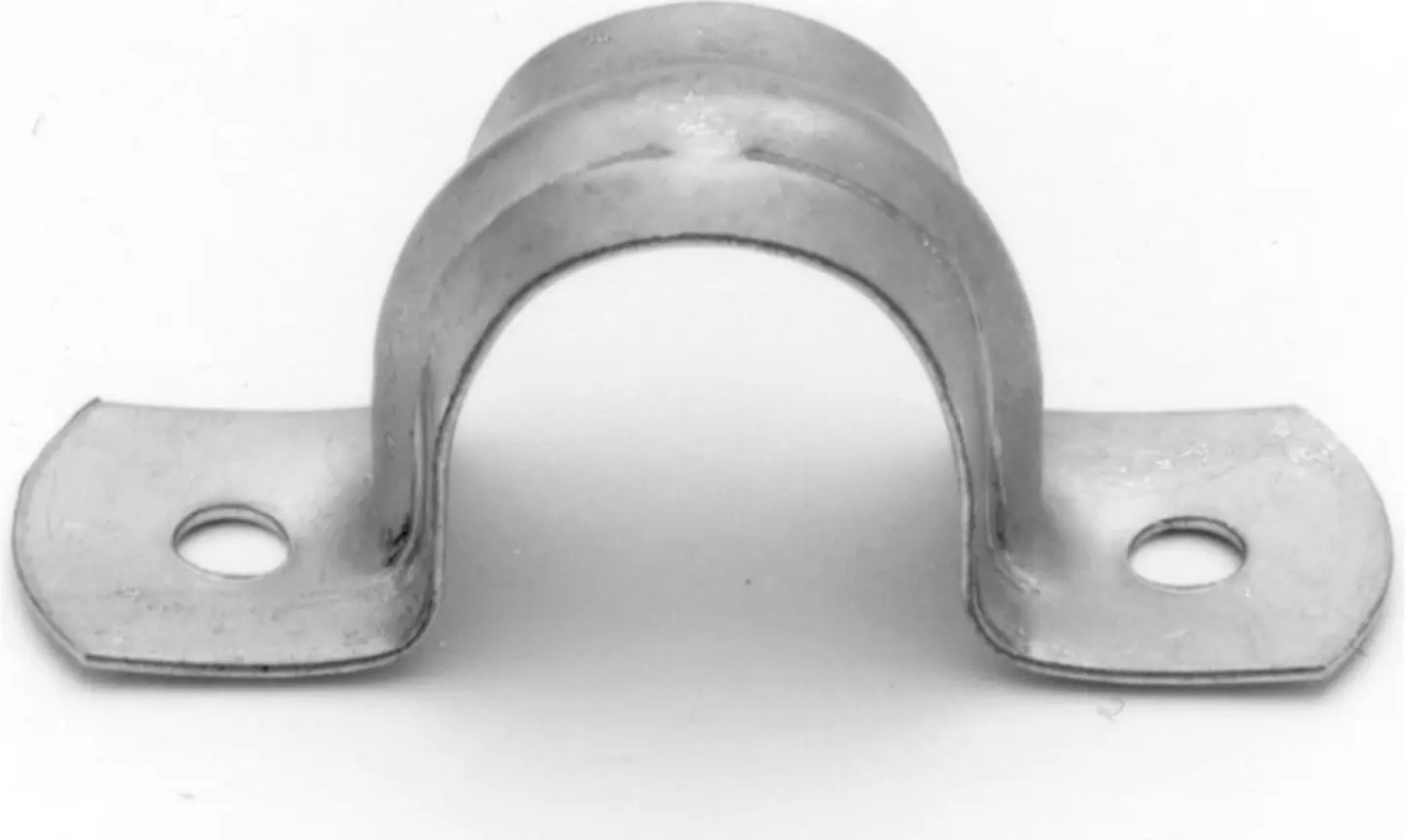 ABRAZADERA METALICA 25mm DE DOS PATAS 1