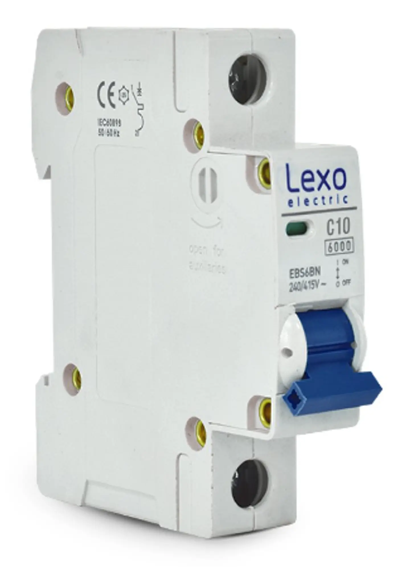 AUTOMATICO DIN LEXO 1Px10A 6KA CURVA C 1