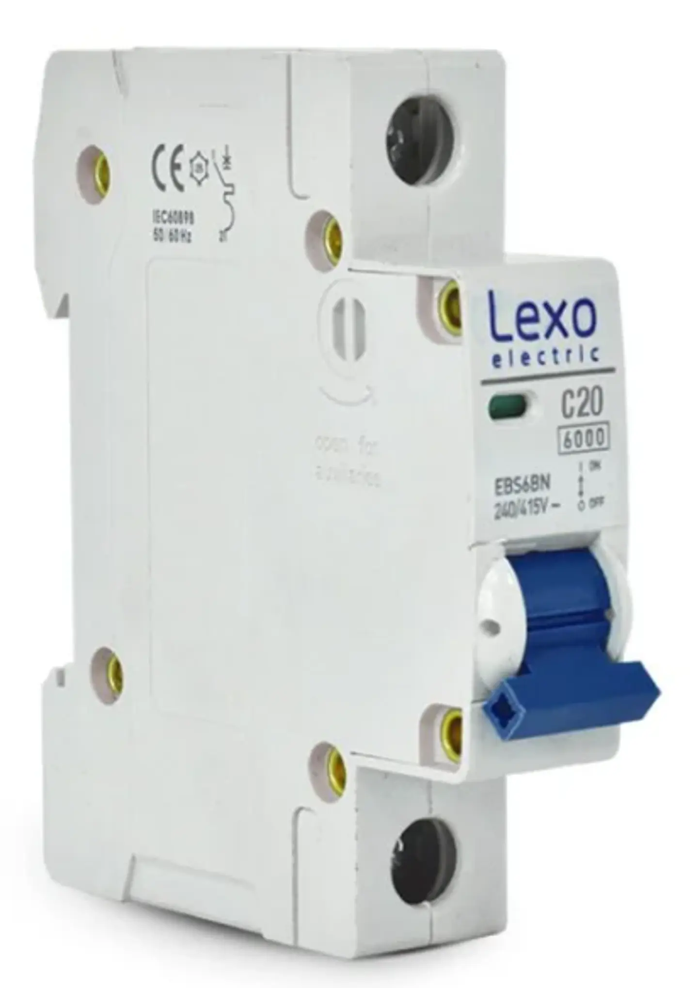 AUTOMATICO DIN LEXO 1Px20A 6KA CURVA C 1