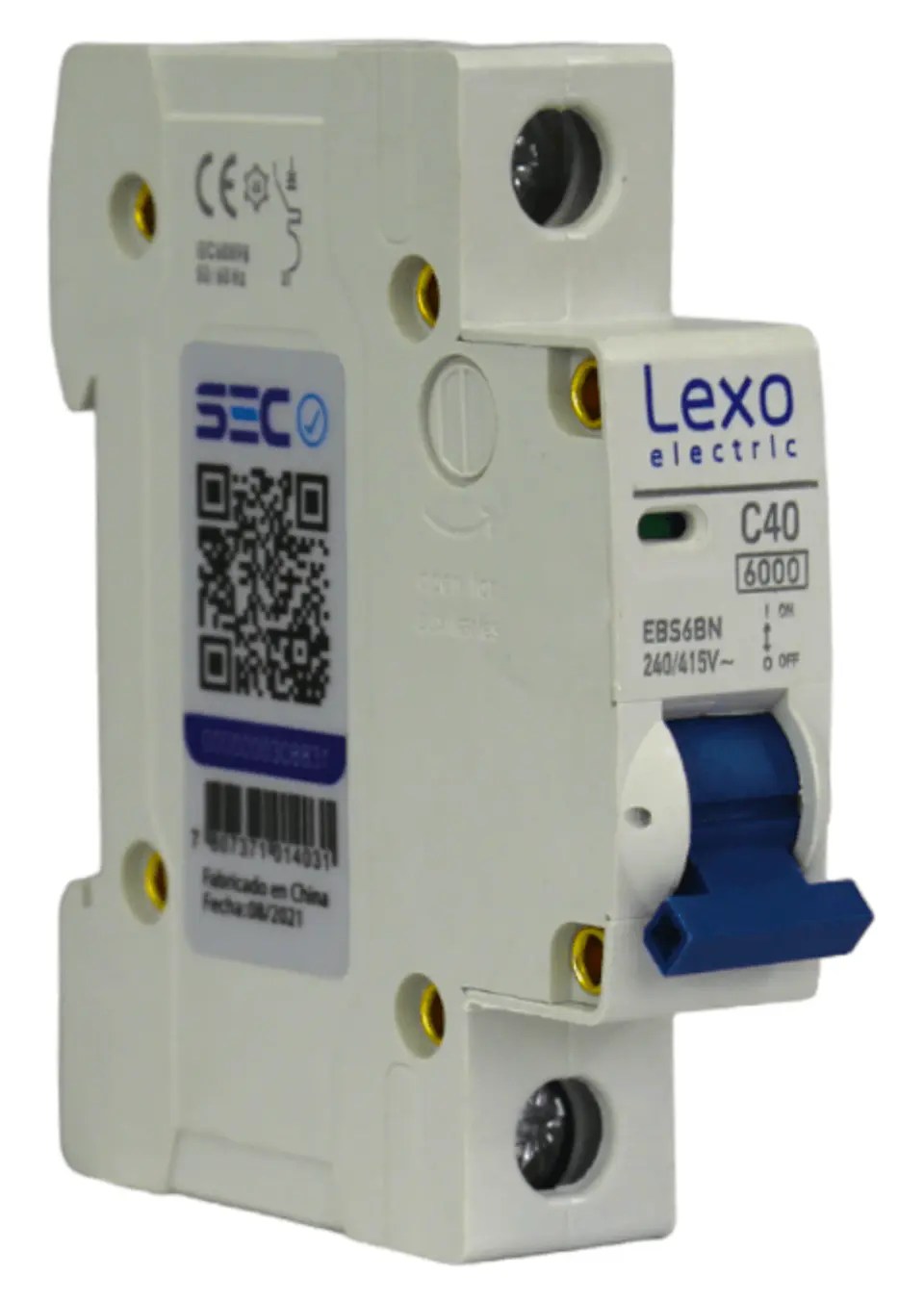 AUTOMATICO DIN LEXO 1Px40A 6KA CURVA C 1