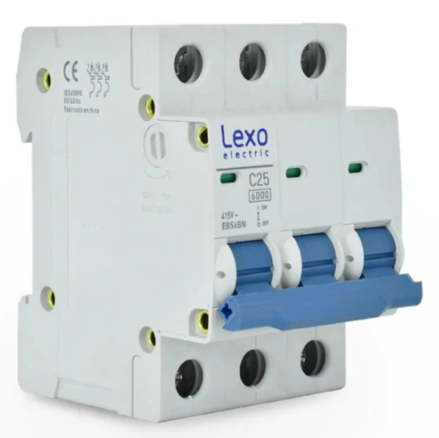 AUTOMATICO DIN LEXO 3Px25A 6KA CURVA C  1