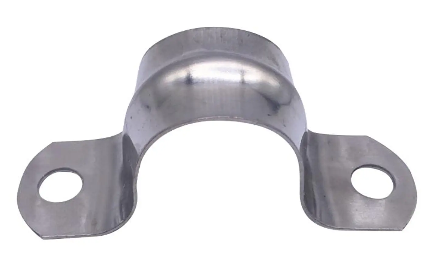 ABRAZADERA METALICA 40mm DE DOS PATAS 1