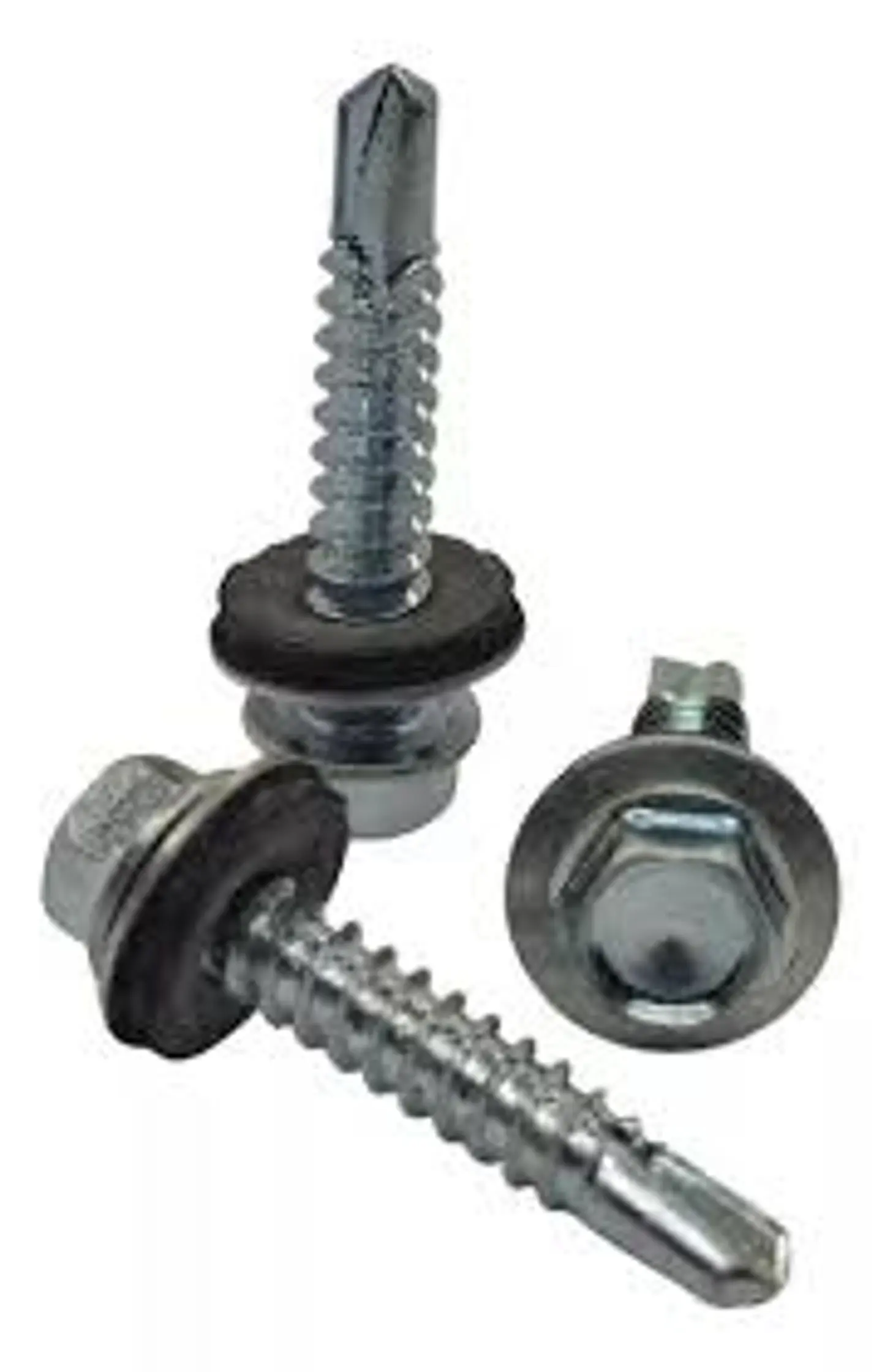 TORNILLO AUTO PERF. CABEZA HEX C/GOL /GOMA 12x1  1